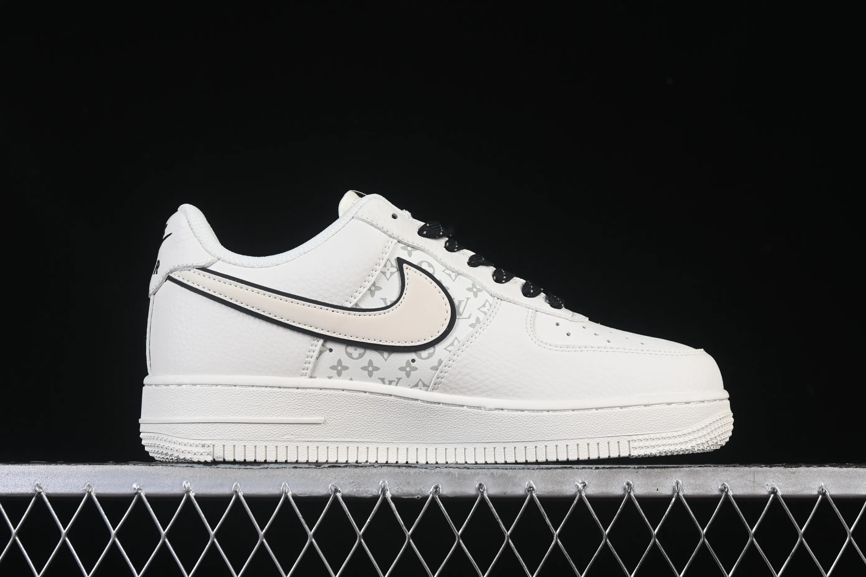 All categories Nk Air Force 1 Air Force series Nk Air Force 1 Low Air Force low-top Nike Air Force 1'07 Low LV joint off-white small black hook Air Force 1 low-top casual sneakers CS5288-035